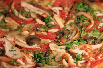 Pizza close-up
