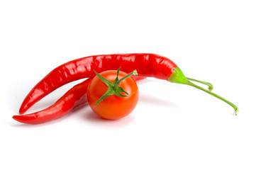Tomaten und Chili