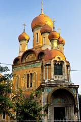 Fototapeta na wymiar Kościół św Mikołaja. Bukareszt, Rumunia.