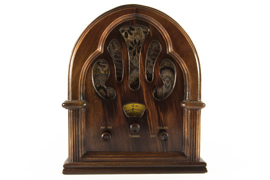 Radio de madera