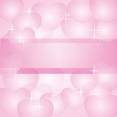 Obraz premium valentine pink background
