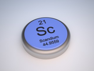 Scandium blue capsule