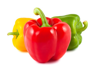 Three sweet peppers