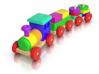 Wooden Toy Train