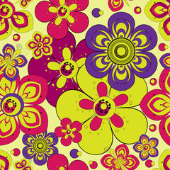 Abstract floral background