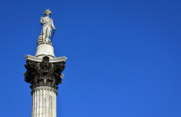 Nelson’s Column, Trafalgar Square - obrazy, fototapety, plakaty