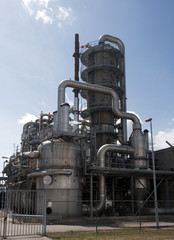 oil refinery
