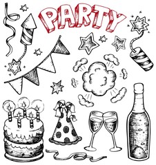 Party drawings collection 1