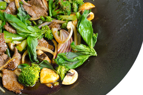 Thai basil beef