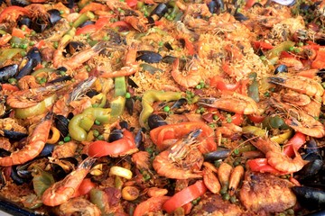 paëlla espagnole