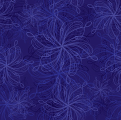 Fototapeta na wymiar floral seamless background