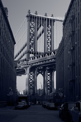 Fototapeta na wymiar Manhattan Bridge.