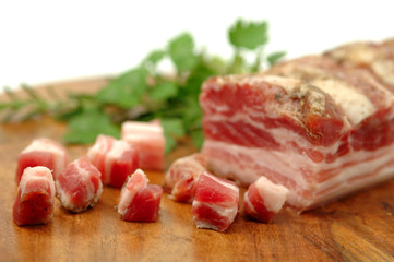 Pancetta tesa