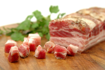 Pancetta tesa