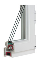 Sample PVC window