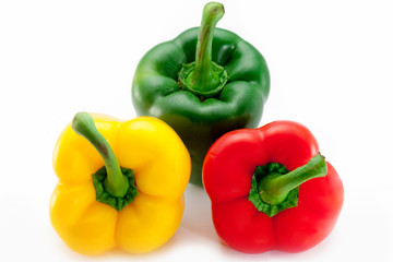 Miscellaneous colored peppers