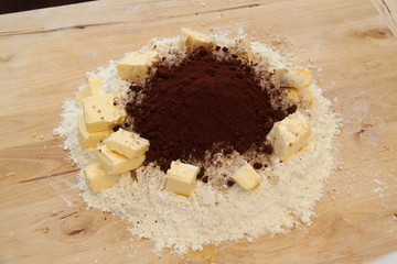 preparation of dough