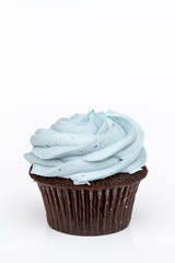 Blue cupcake