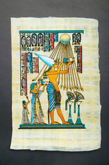 Fragment of egyptian papyrus