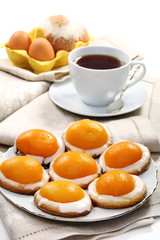 Easter biscuits and a cup of tea.