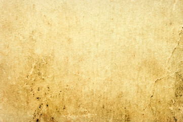 Old yellow dirty paper texture