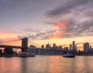 Naklejka premium Brooklyn Bridge