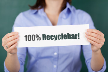 100% recyclebar