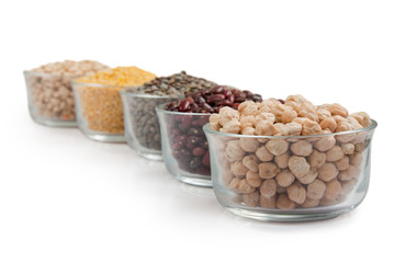 Grains pulses and beans