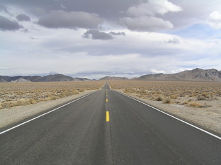 Death valley road