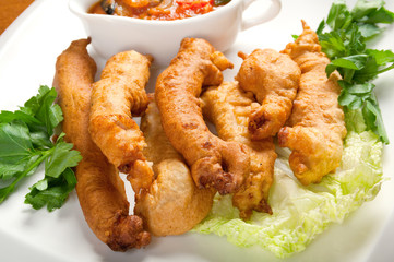 Japanese Cuisine - Tempura Chicken