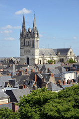 Cathedral Saint Maurice at Angers in France © Christian Musat