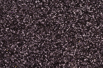 Black Glitter
