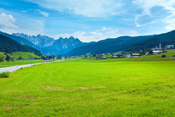 Fototapeta na wymiar Alps summer view