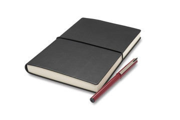 Notebook and pen