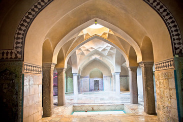 Hammam-e Ali Gholi Agha historic bath, Esfahan,  Iran - obrazy, fototapety, plakaty