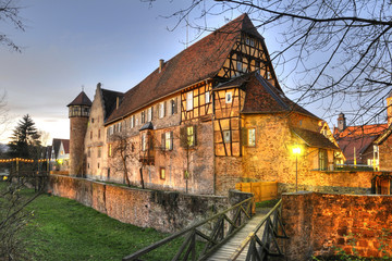 Obraz premium Burg in Michelstadt