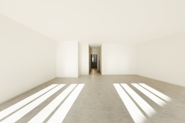 loft, new empty room