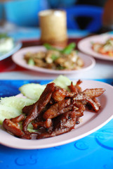 Thai style grilled pork