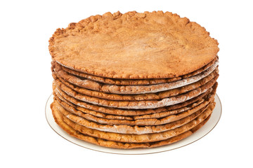 short bread pile