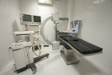 X-ray machine in an operating room