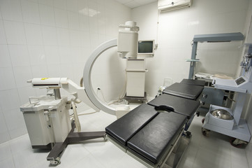 X-ray machine in an operating room
