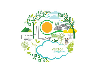 vector - green circle