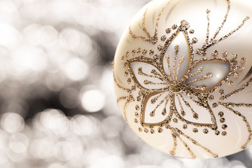 golden Christmas toy