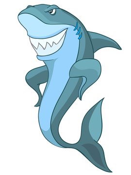 Cartoon Character Shark