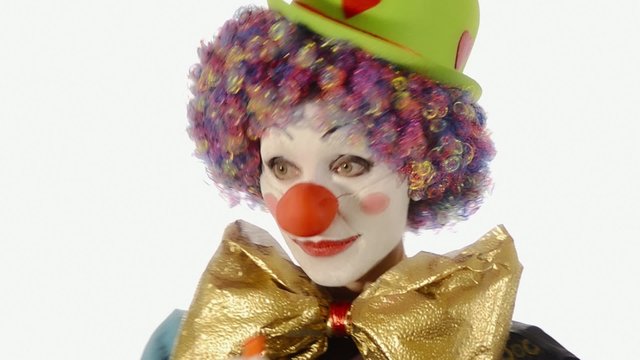 il clown e il palloncino