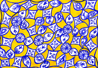 watercolor background. color pattern