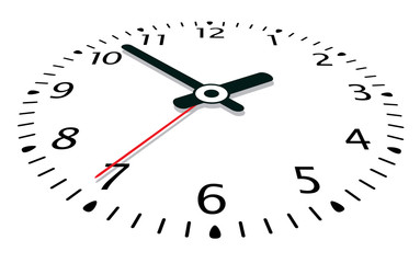 Fototapeta premium vector clock