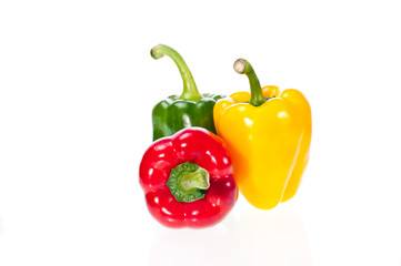 Three  bell pepper
