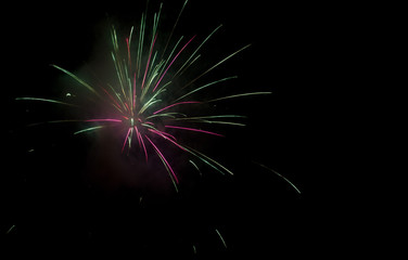 Fototapeta premium Feuerwerk