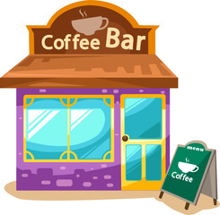 Obraz premium coffee shop